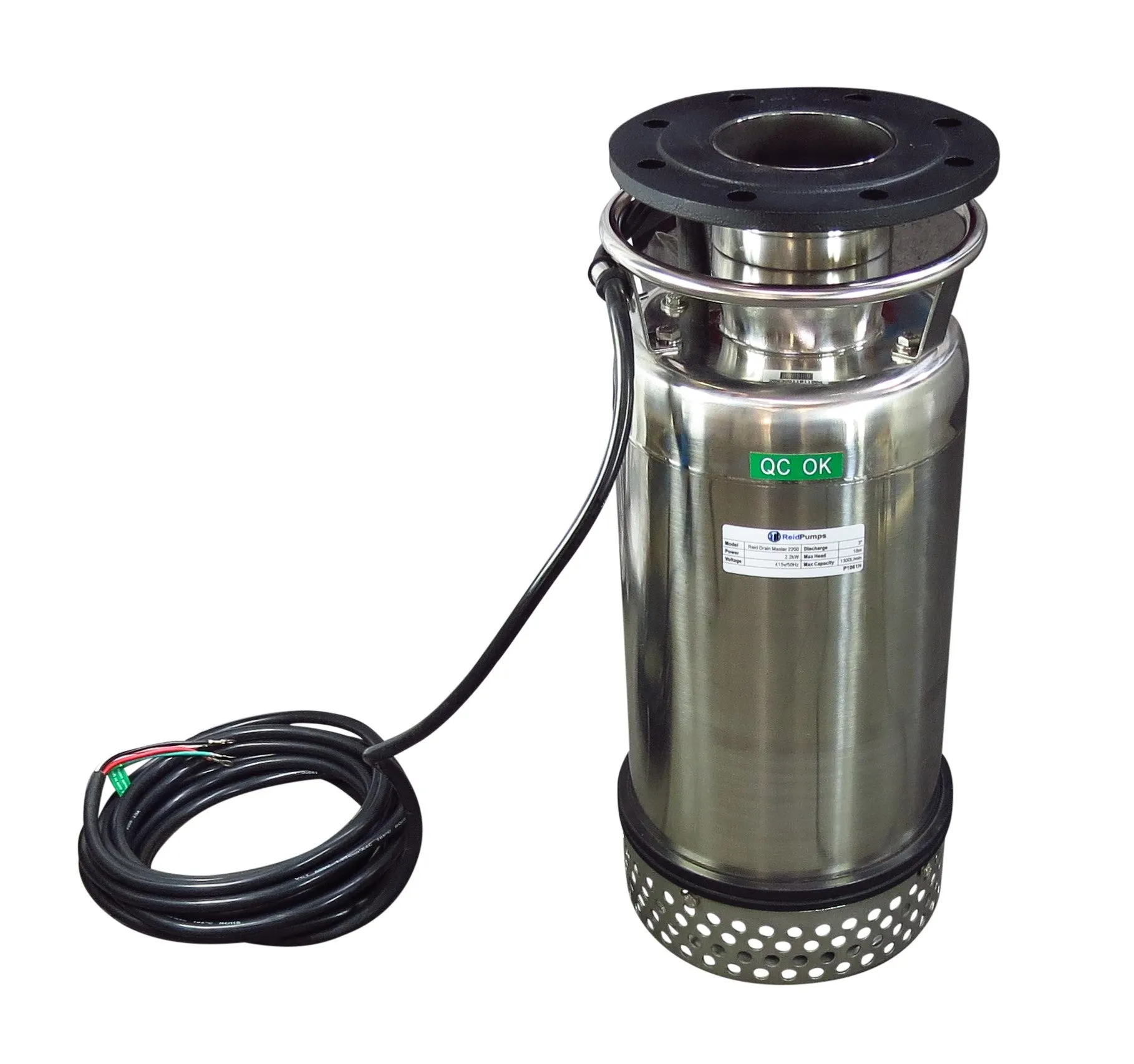 3" Reid Drain-Master 2200 Submersible Pump