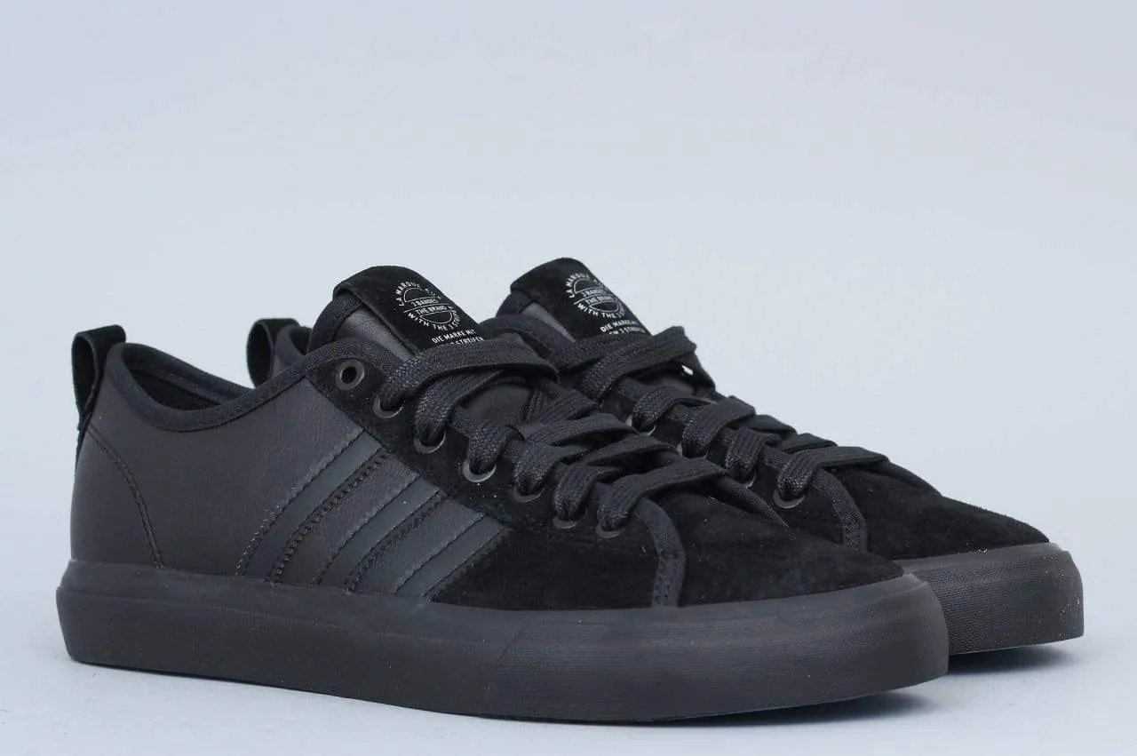 adidas Matchcourt RX Marc Johnson Shoes Core Black / Silver Metallic