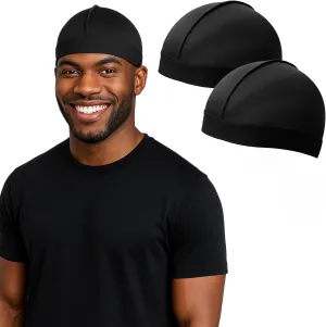 Adjustable Wave Cap, Premium Elastic Stocking Cap for 360 540 720 Wave