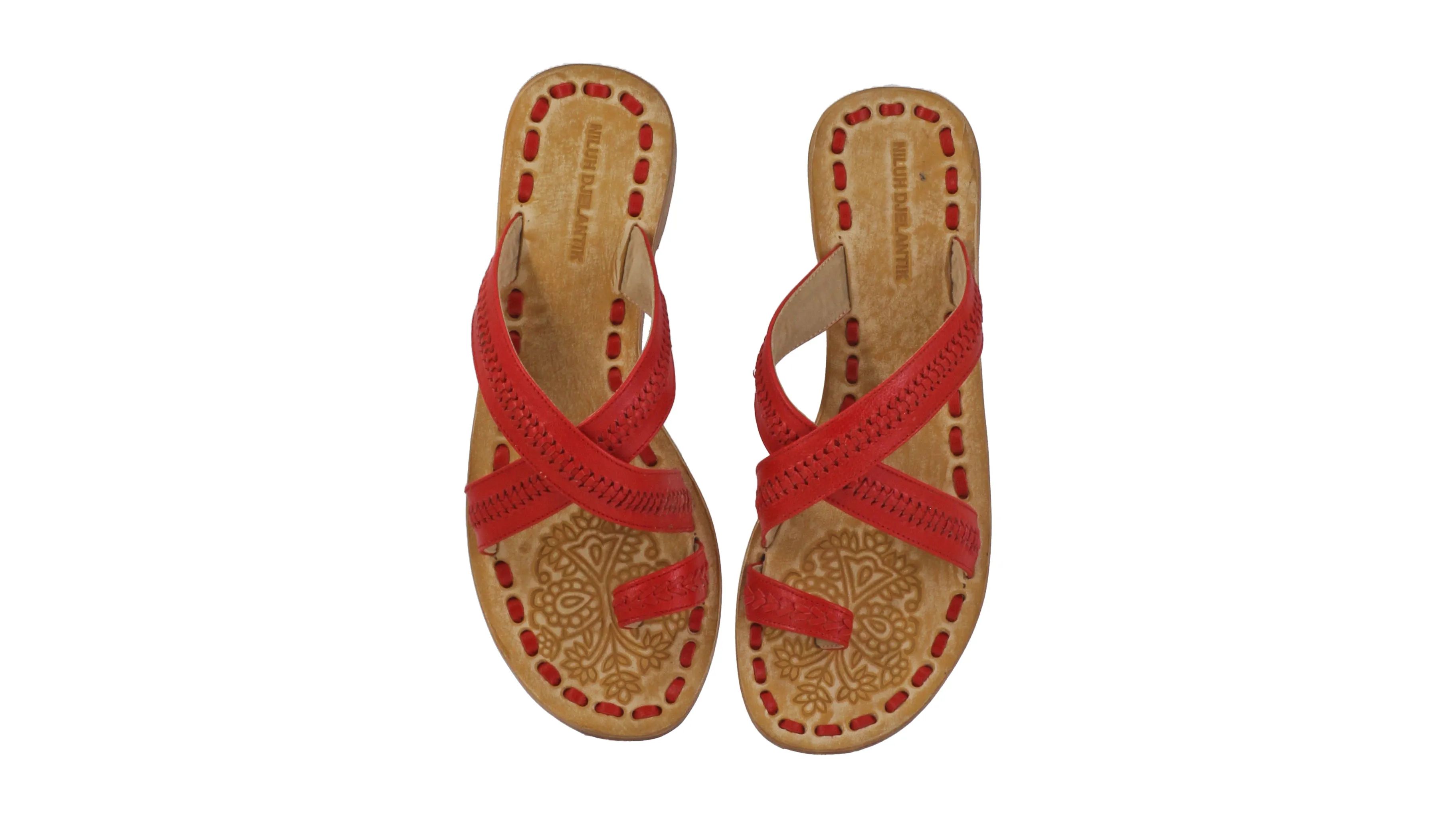 Batu 20mm Flat - Red