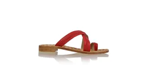Batu 20mm Flat - Red