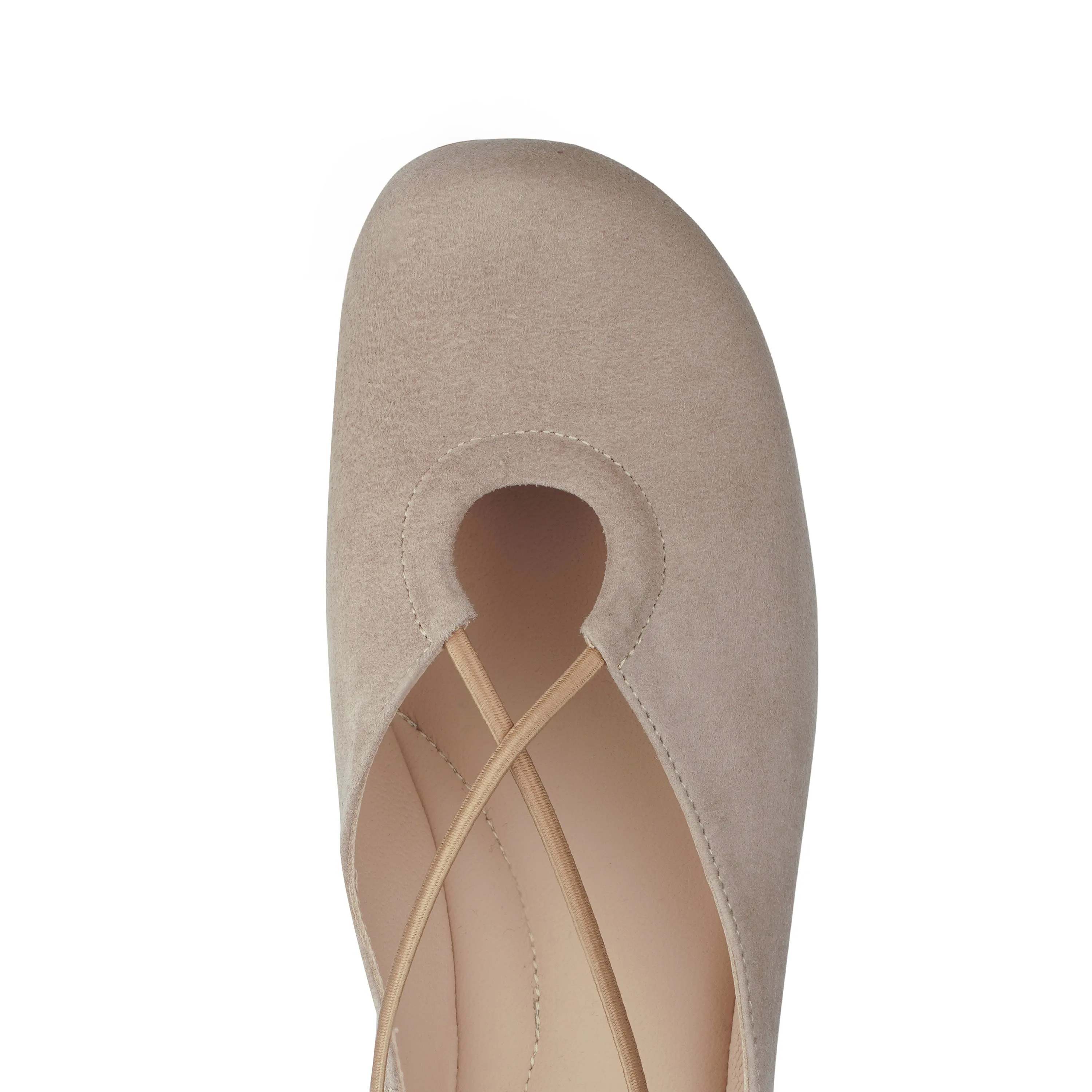 Bria Flexlite Flats Taupe