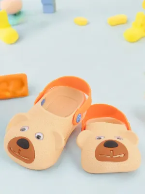 Charming Bear-Themed Clogs for Boys
