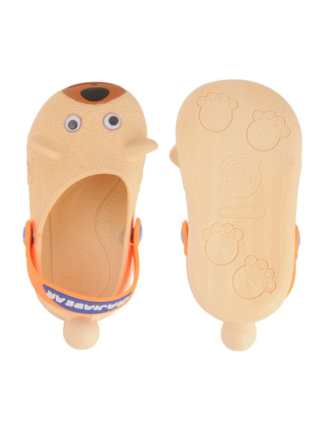 Charming Bear-Themed Clogs for Boys