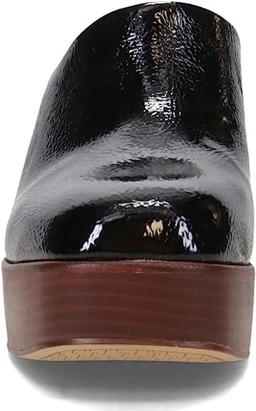 Circus By Sam Edelman Shay Black Slip On Block High Heel Platform Mules Shoes