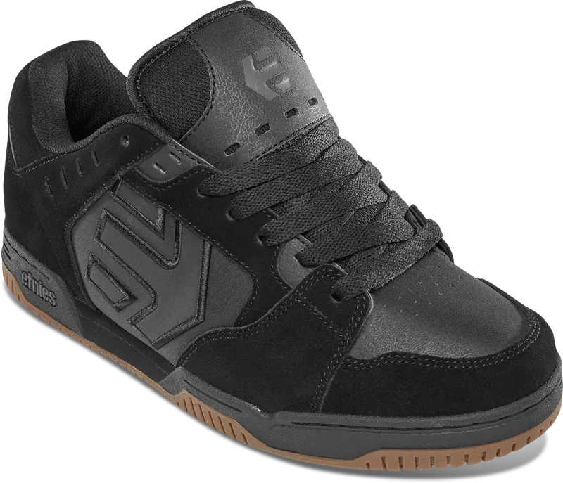 etnies FAZE Shoe - Black/Black/Gum