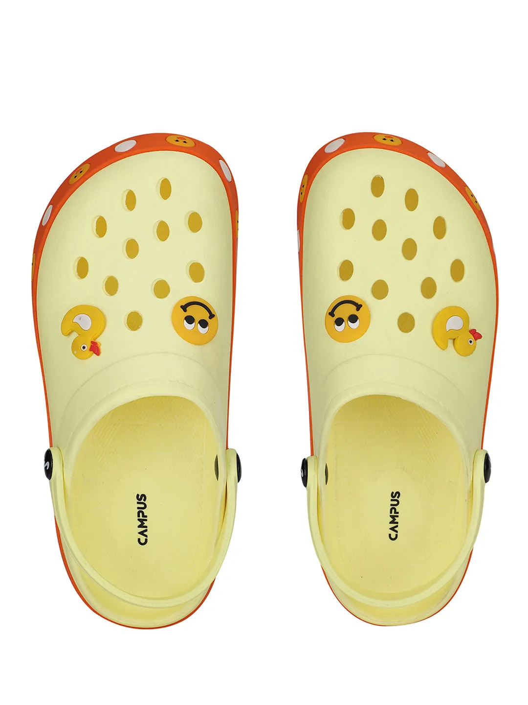 GC-4012C Yellow Child Clogs