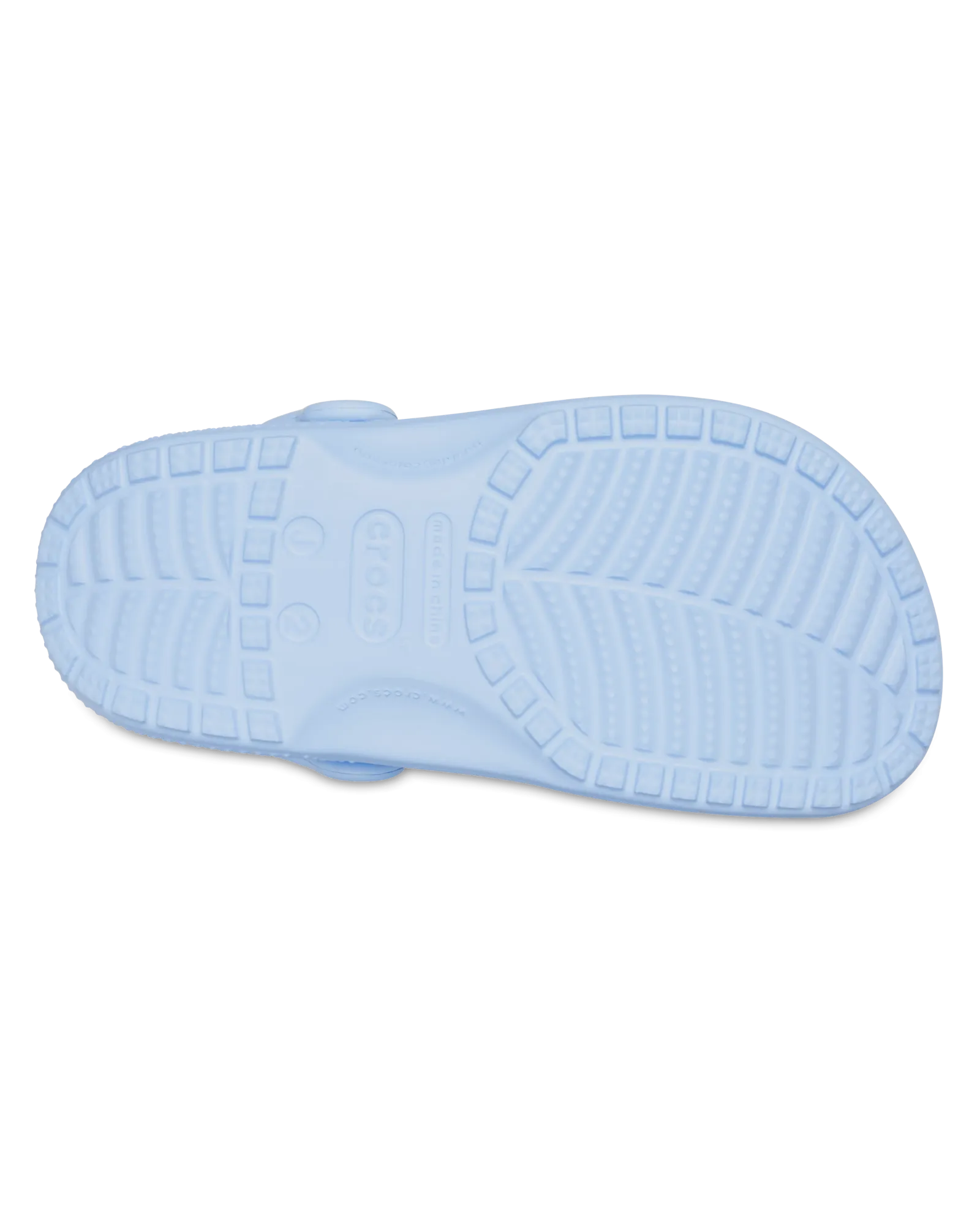 Girls Classic Clogs in Blue Calcite