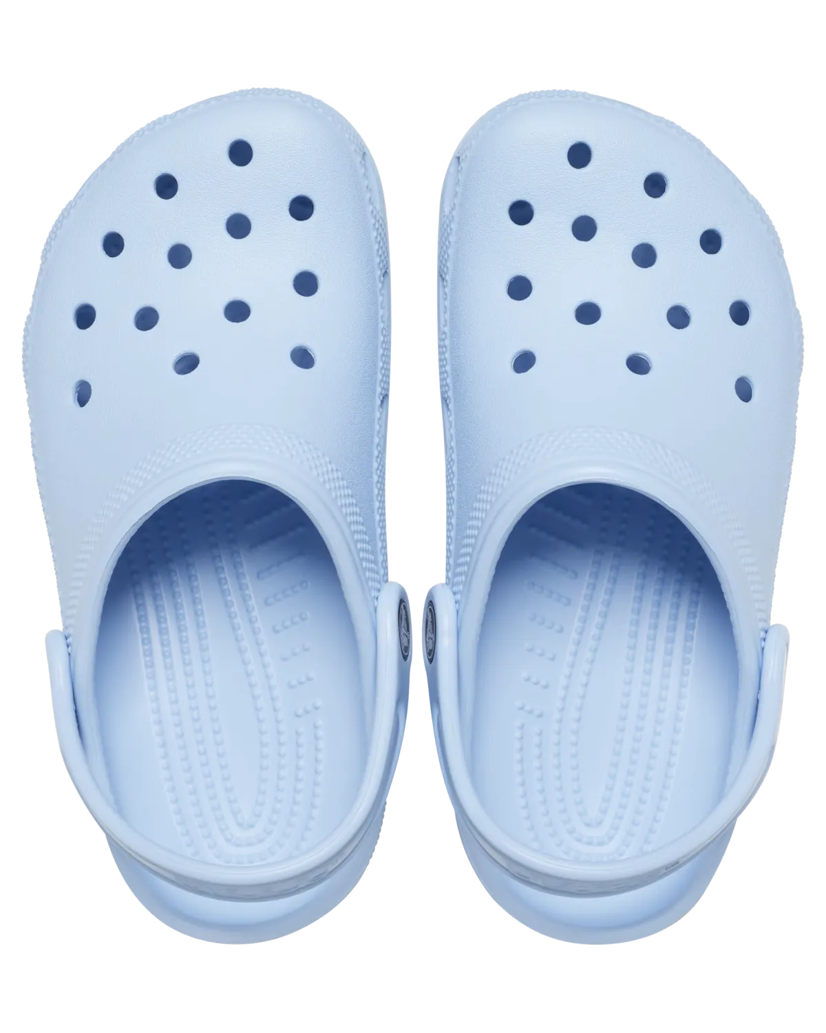 Girls Classic Clogs in Blue Calcite