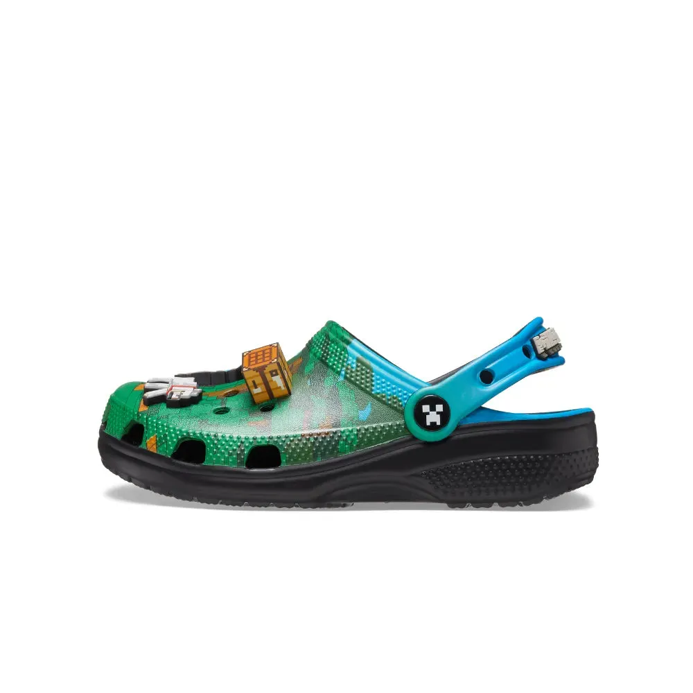 Giày Clog Trẻ Em Crocs Classic Minecraft