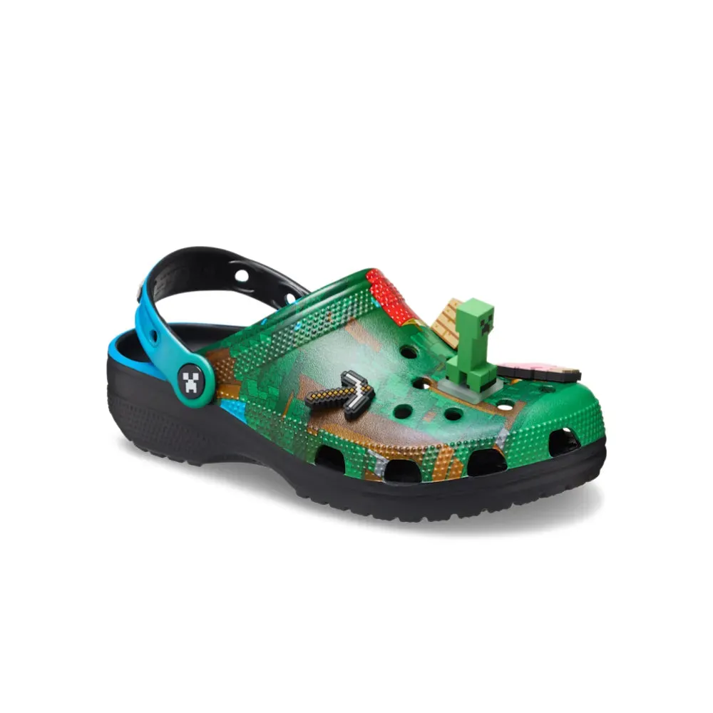 Giày Clog Trẻ Em Crocs Classic Minecraft