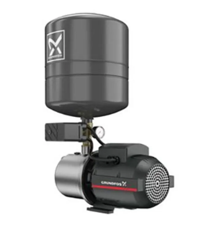 Grundfos JP3-42 PT 0.42kW Self Priming Jet Pump with 20L Pressure Tank & Switch (Max 50LPM/350kPa)