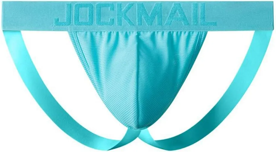 JOCKMAIL Mens Jockstrap Underwear Jock Straps Male Athletic Supporters for Men