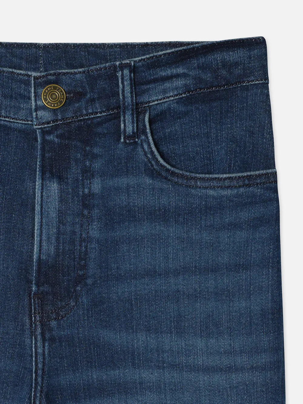 Le Easy Flare Side Slit Denim | Calvin Blue
