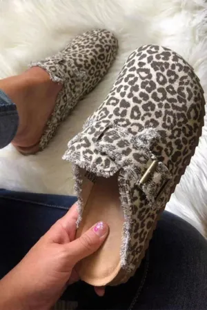 Leopard Clog