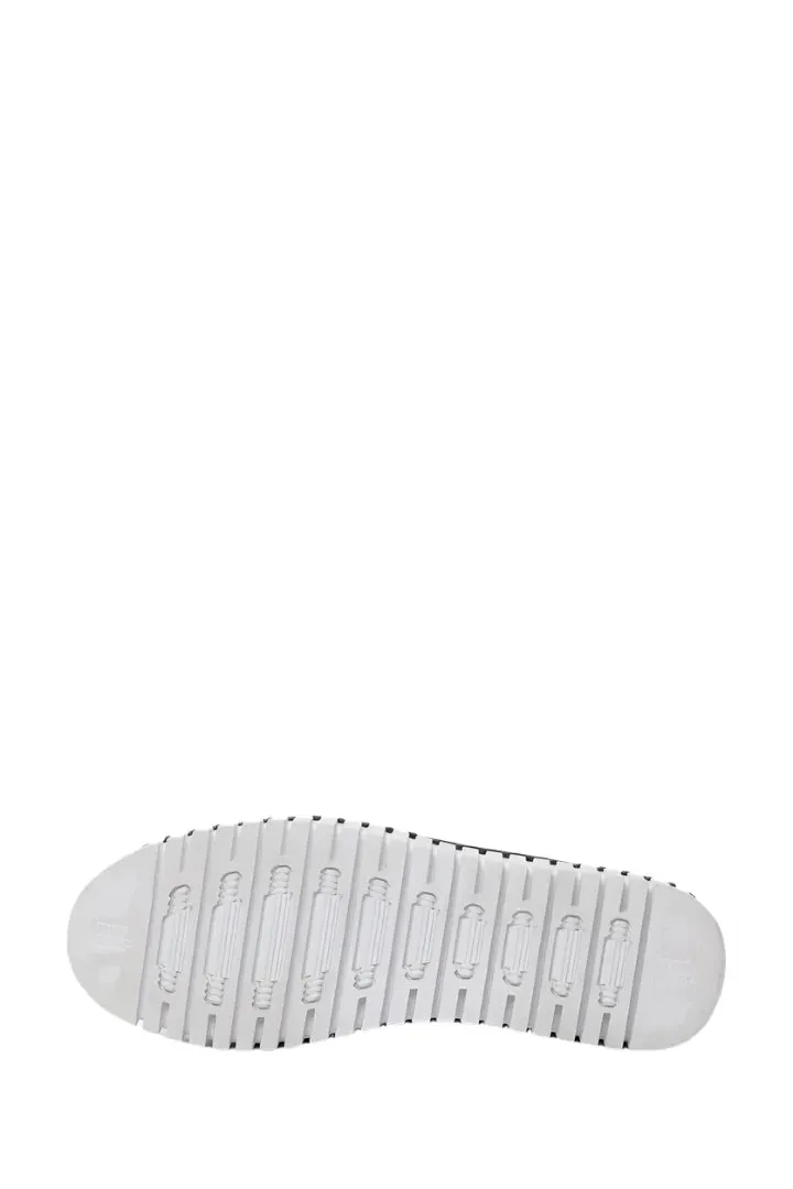 LIGHT WEIGHT PERFORATED BLACK SHOE