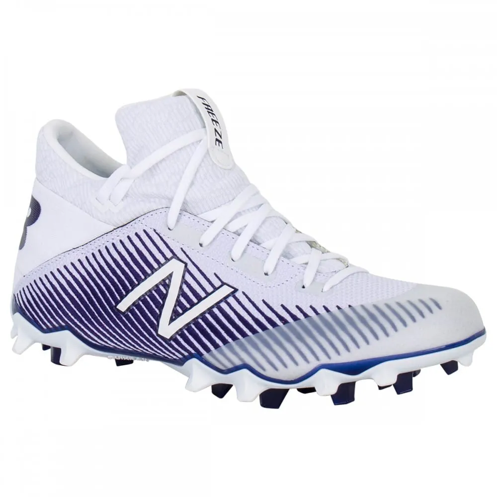 New Balance Freeze LX 2.0 White/Blue Lacrosse Cleats