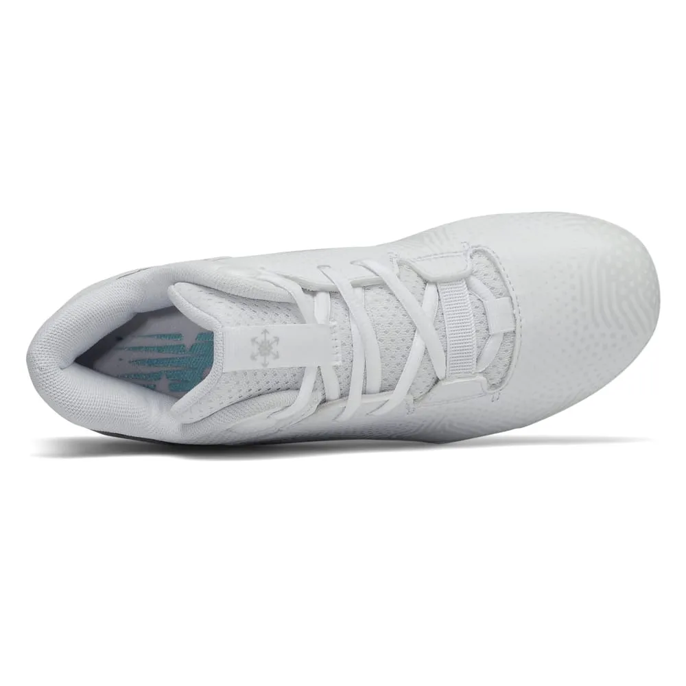 New Balance Freeze V3 Jr White Lacrosse Cleats