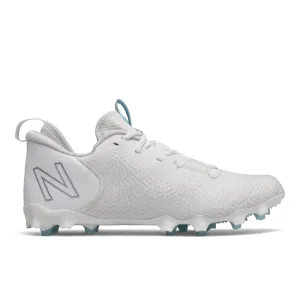 New Balance Freeze V3 Low White Lacrosse Cleats