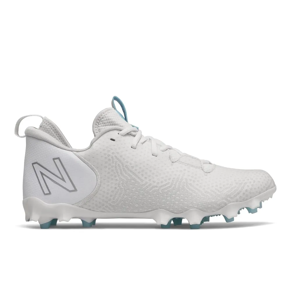 New Balance Freeze V3 Low White Lacrosse Cleats