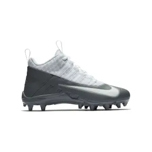 Nike Alpha Huarache 6 BG Youth White/Grey Lacrosse Cleats