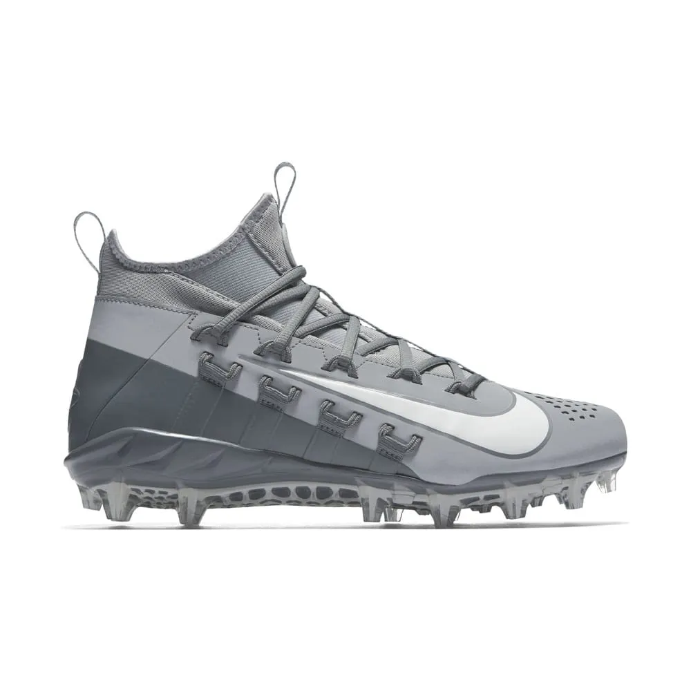 Nike Alpha Huarache 6 Elite Grey Lacrosse Cleats