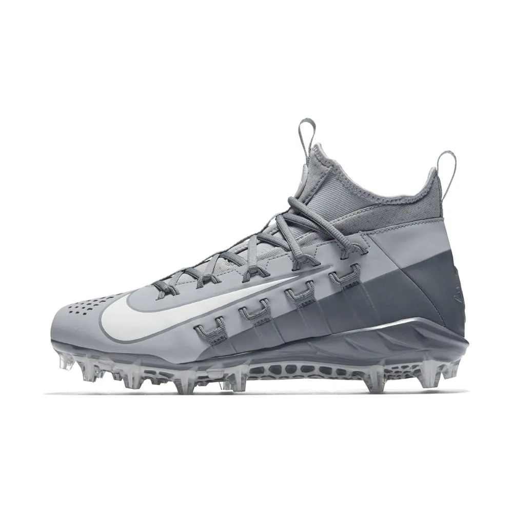 Nike Alpha Huarache 6 Elite Grey Lacrosse Cleats