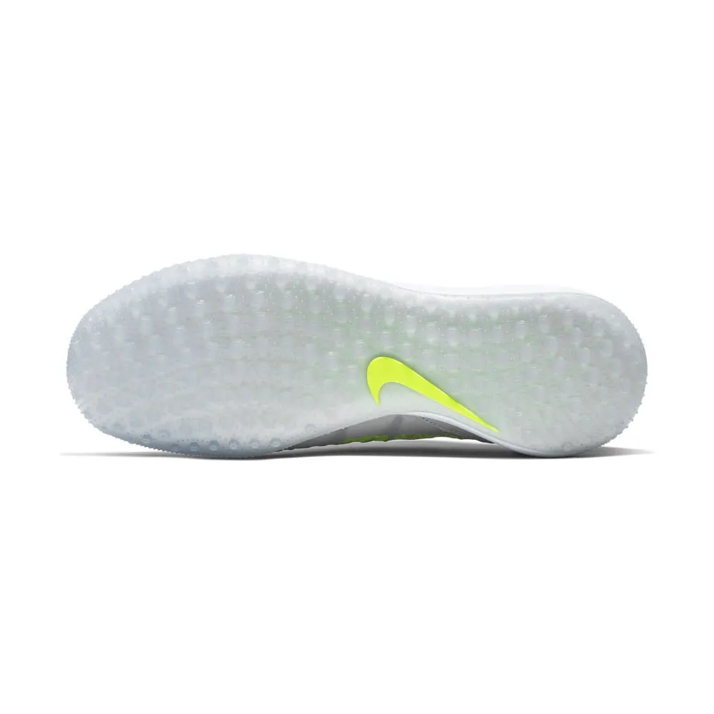 Nike Alpha Huarache 7 Pro Turf White/Grey Lacrosse Cleats