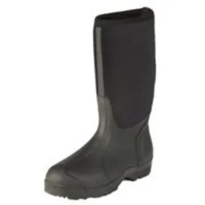 Ranger 67502-7 Outdoor Comfort Series Rubber/Neoprene Boots, Black, Size 7