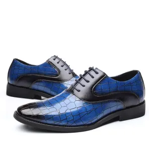 Shoes - Luxury Men's Leather Oxford Casual Dress Shoes