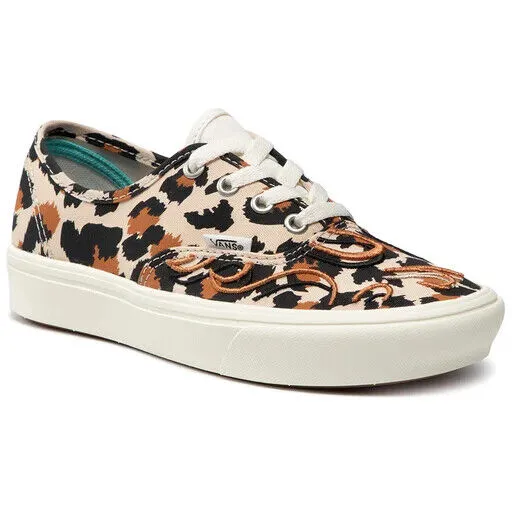 Vans Authentic Comfycush VN0A3WM747B1 Unisex Multicolor Canvas Skate Shoes C1826