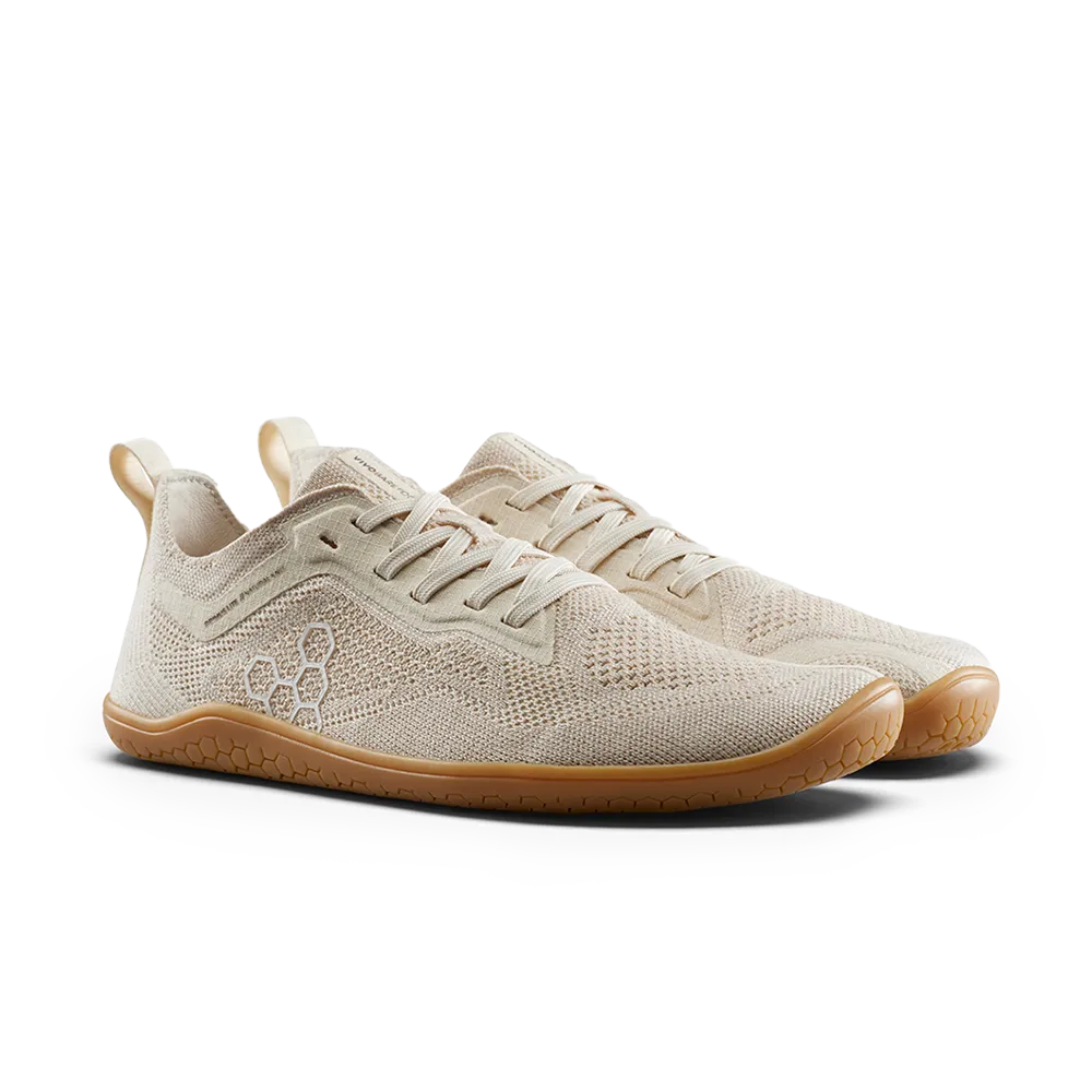Vivobarefoot Primus Lite Knit Natural Mens Coconut