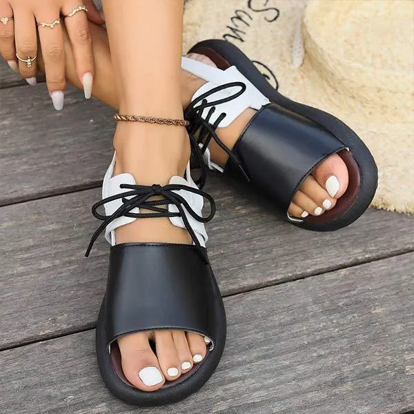 Womens' Soft-Sole One-Strap Sandals 68764670C